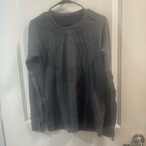 Lululemon Swiftly Tech Gray Long Sleeve Shirt